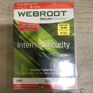 Webroot Internet Security CD